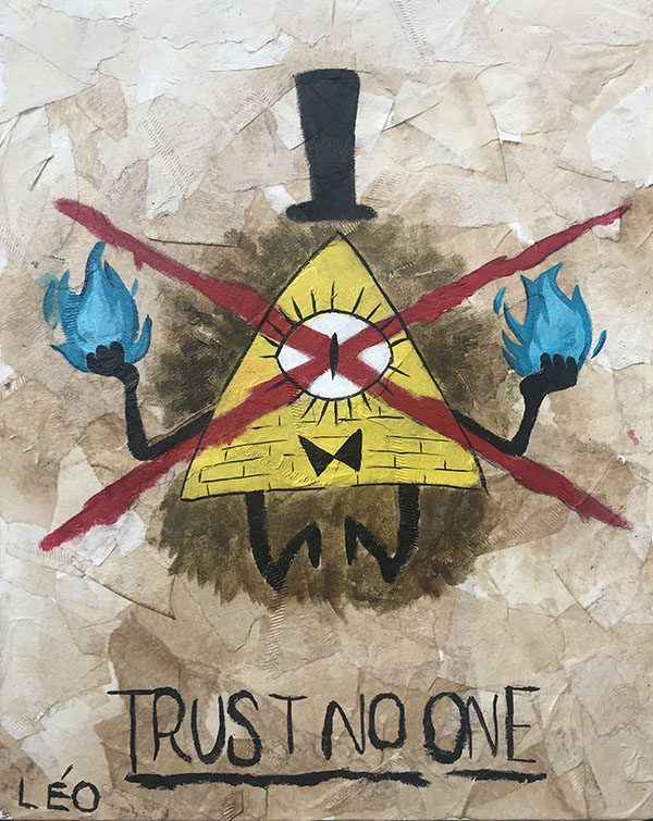 Trust - 40 x 50 - Tcnica Mista -2018